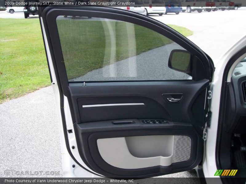 Stone White / Dark Slate Gray/Light Graystone 2009 Dodge Journey SXT