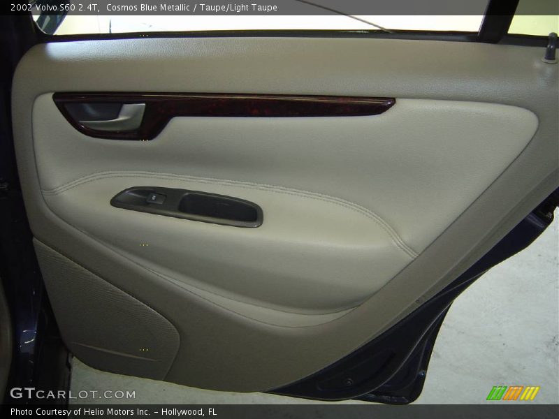 Cosmos Blue Metallic / Taupe/Light Taupe 2002 Volvo S60 2.4T