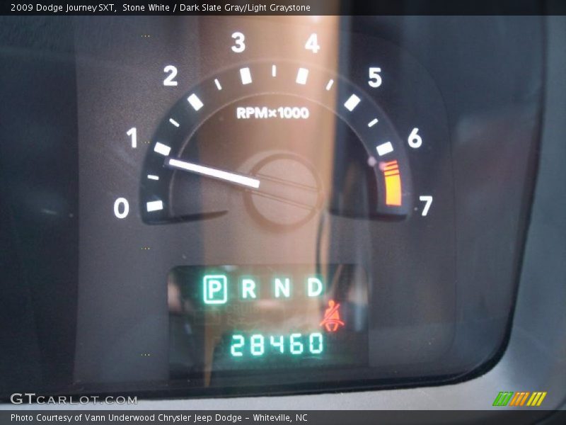Stone White / Dark Slate Gray/Light Graystone 2009 Dodge Journey SXT