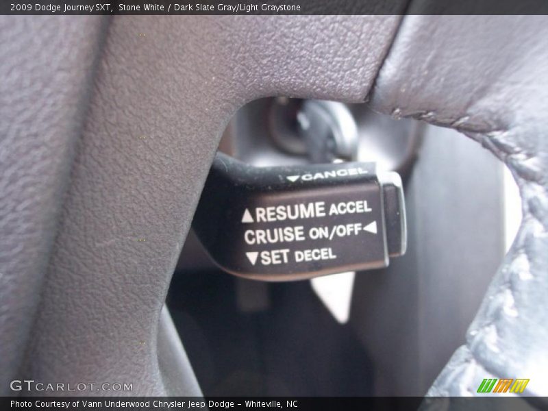 Stone White / Dark Slate Gray/Light Graystone 2009 Dodge Journey SXT
