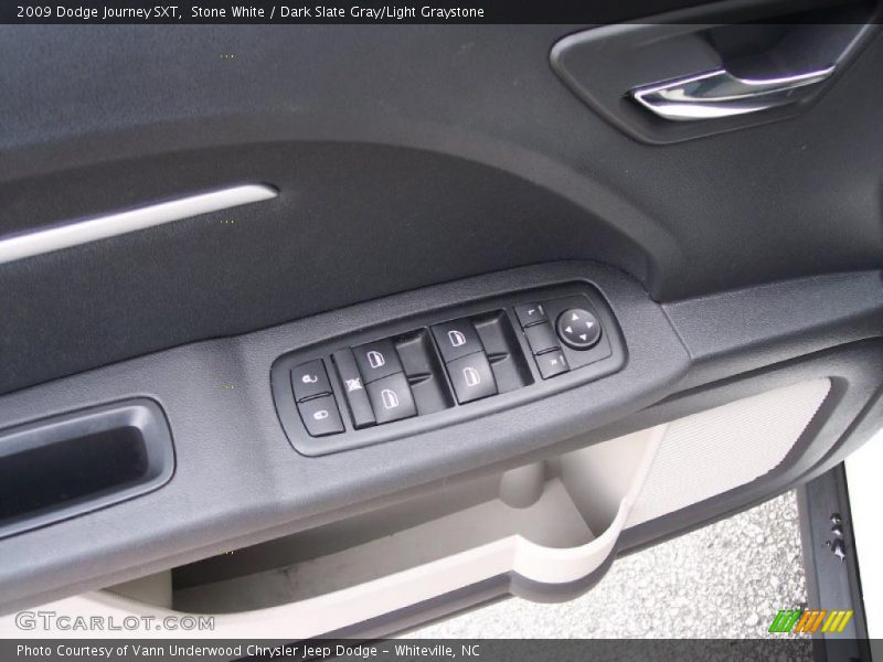 Stone White / Dark Slate Gray/Light Graystone 2009 Dodge Journey SXT