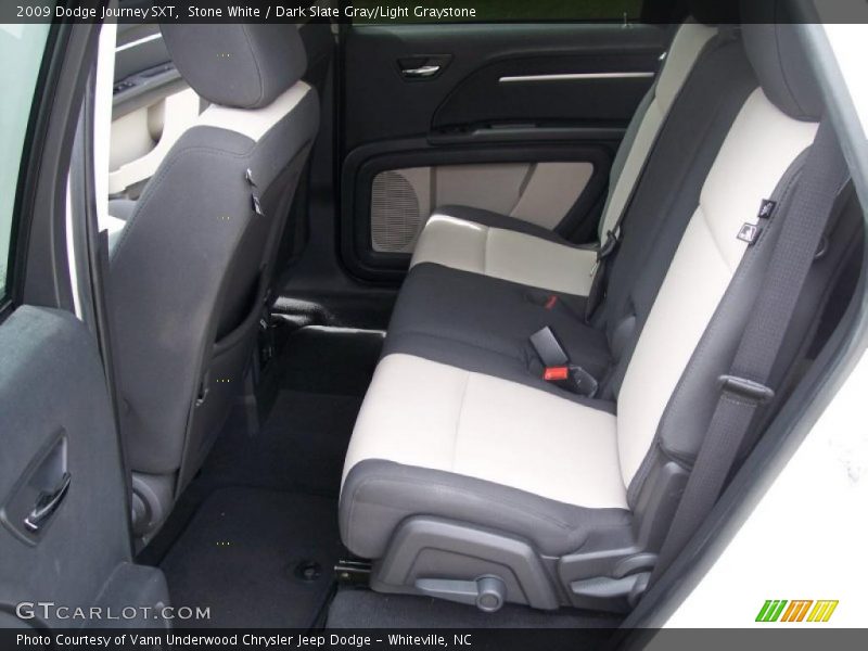 Stone White / Dark Slate Gray/Light Graystone 2009 Dodge Journey SXT