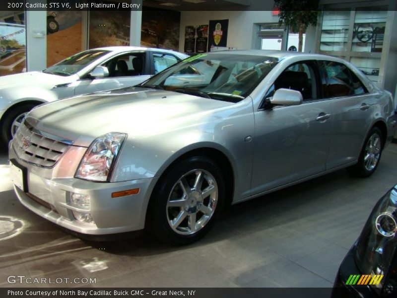 Light Platinum / Ebony 2007 Cadillac STS V6