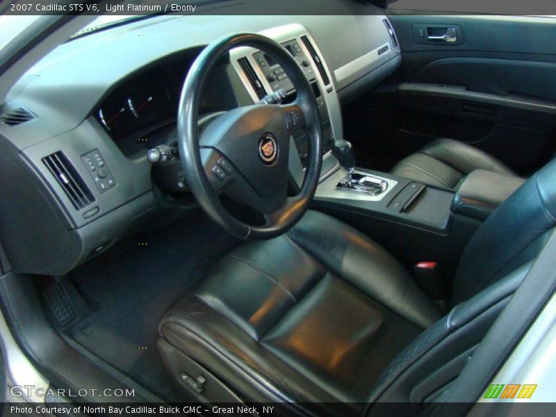 Light Platinum / Ebony 2007 Cadillac STS V6