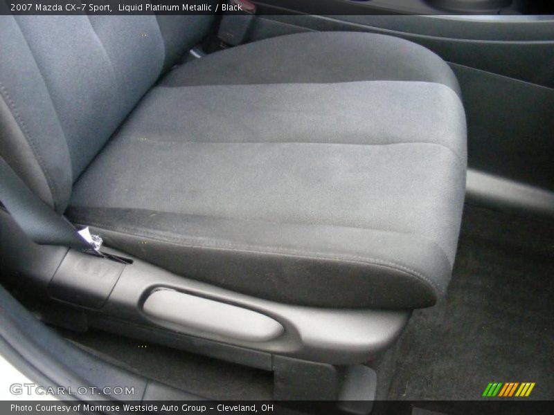 Liquid Platinum Metallic / Black 2007 Mazda CX-7 Sport