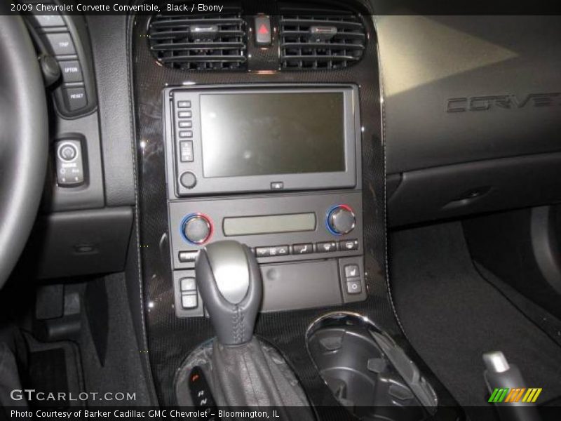 Black / Ebony 2009 Chevrolet Corvette Convertible