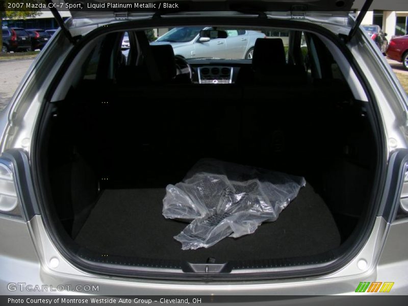 Liquid Platinum Metallic / Black 2007 Mazda CX-7 Sport