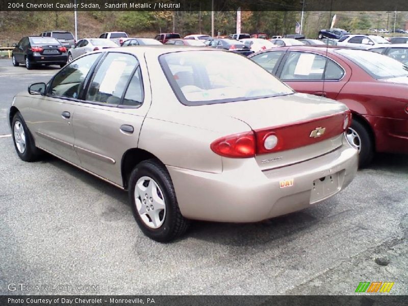 Sandrift Metallic / Neutral 2004 Chevrolet Cavalier Sedan