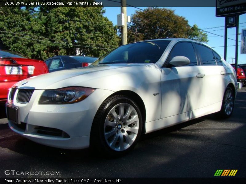 Alpine White / Beige 2006 BMW 3 Series 330xi Sedan