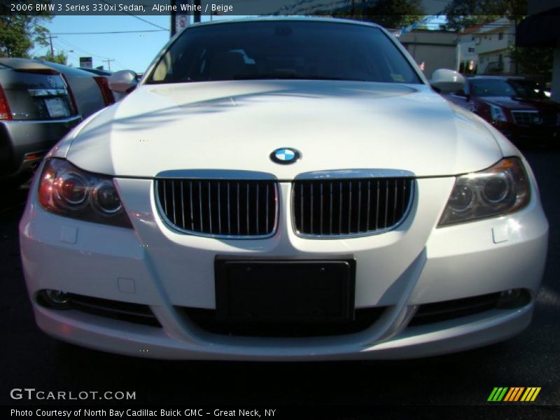 Alpine White / Beige 2006 BMW 3 Series 330xi Sedan