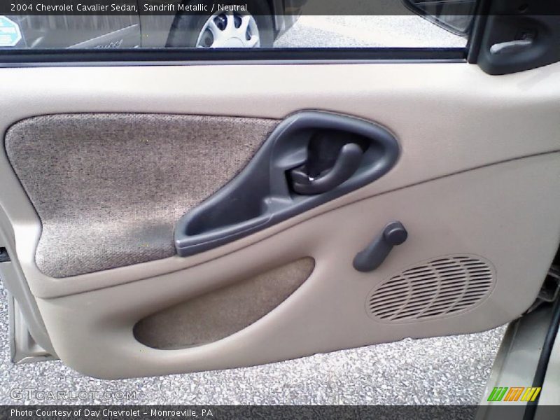 Sandrift Metallic / Neutral 2004 Chevrolet Cavalier Sedan