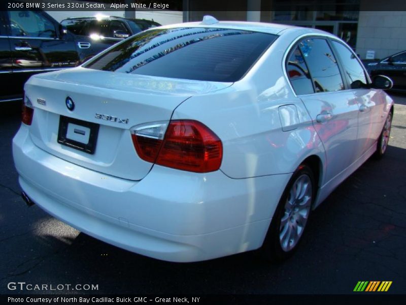 Alpine White / Beige 2006 BMW 3 Series 330xi Sedan