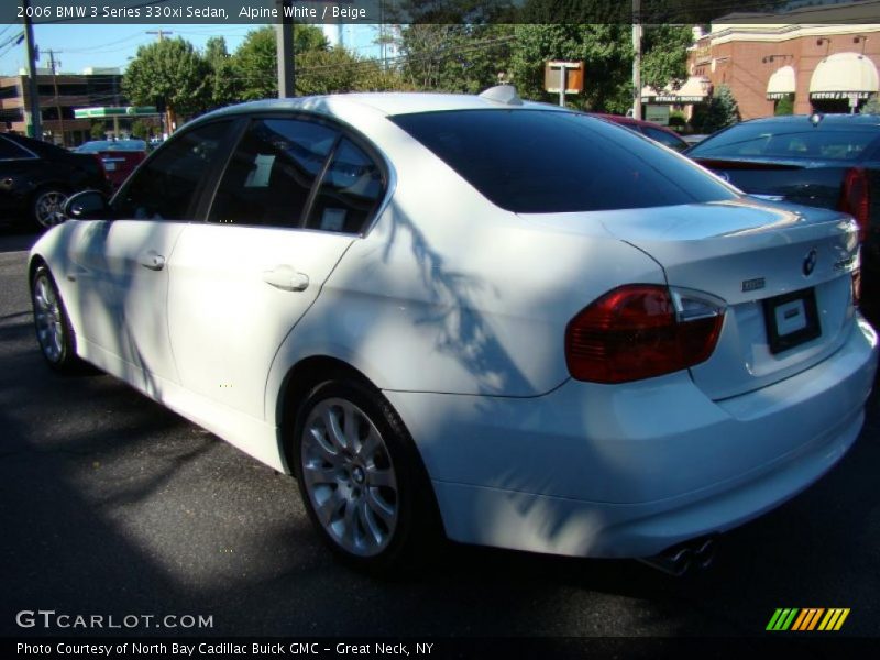 Alpine White / Beige 2006 BMW 3 Series 330xi Sedan