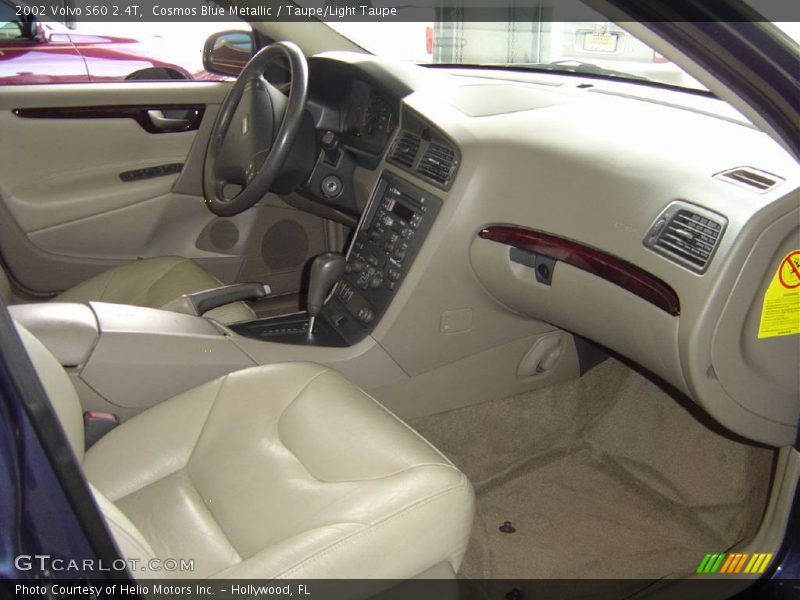 Cosmos Blue Metallic / Taupe/Light Taupe 2002 Volvo S60 2.4T