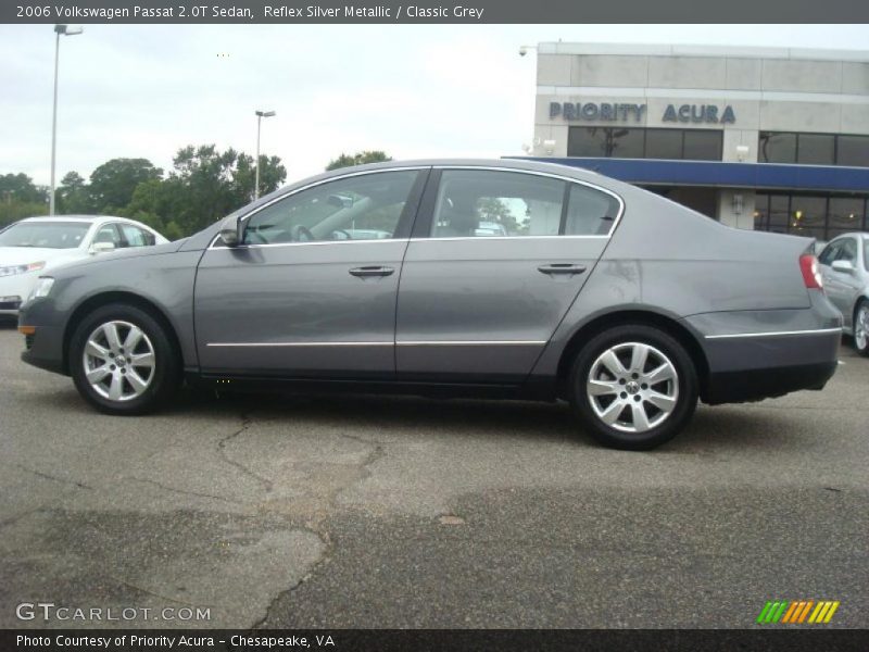 Reflex Silver Metallic / Classic Grey 2006 Volkswagen Passat 2.0T Sedan