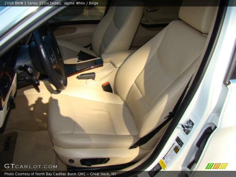 Alpine White / Beige 2006 BMW 3 Series 330xi Sedan