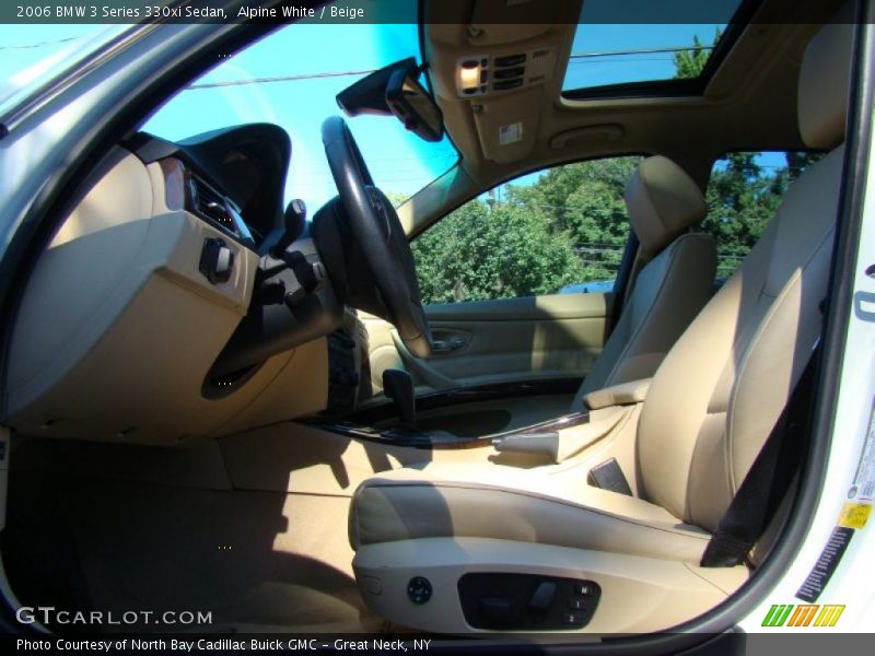 Alpine White / Beige 2006 BMW 3 Series 330xi Sedan