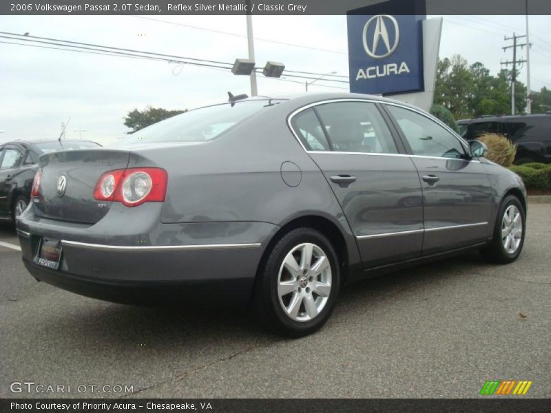 Reflex Silver Metallic / Classic Grey 2006 Volkswagen Passat 2.0T Sedan
