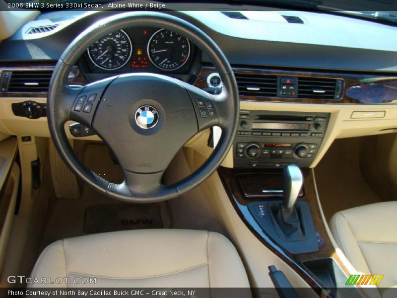 Alpine White / Beige 2006 BMW 3 Series 330xi Sedan