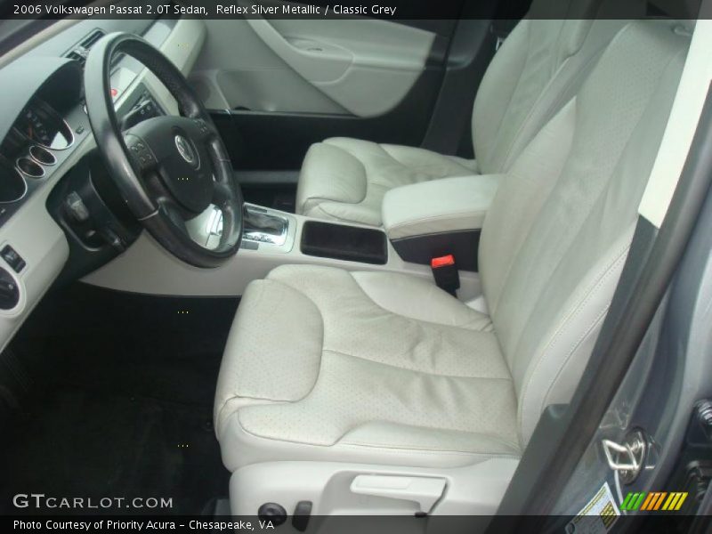 Reflex Silver Metallic / Classic Grey 2006 Volkswagen Passat 2.0T Sedan