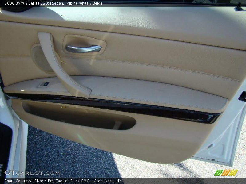 Alpine White / Beige 2006 BMW 3 Series 330xi Sedan