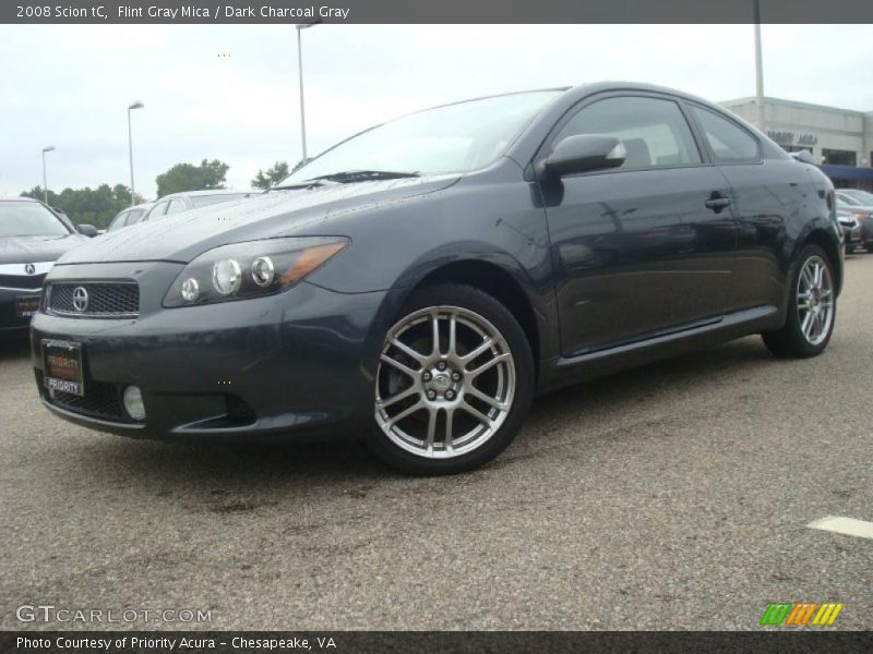 Flint Gray Mica / Dark Charcoal Gray 2008 Scion tC