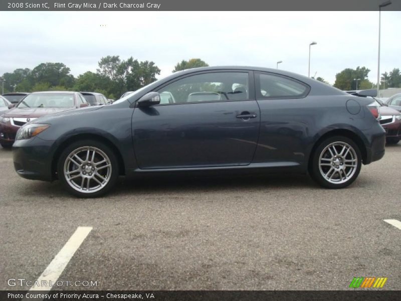 Flint Gray Mica / Dark Charcoal Gray 2008 Scion tC