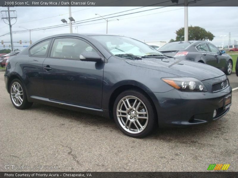 Flint Gray Mica / Dark Charcoal Gray 2008 Scion tC