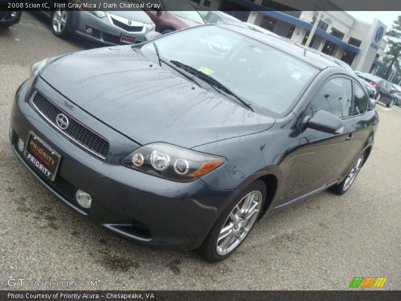 Flint Gray Mica / Dark Charcoal Gray 2008 Scion tC