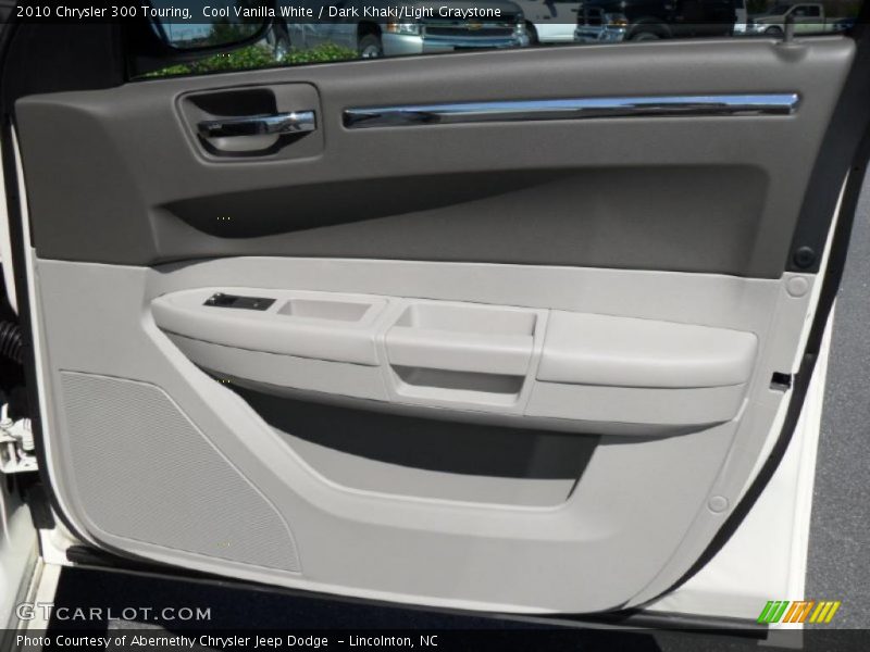 Cool Vanilla White / Dark Khaki/Light Graystone 2010 Chrysler 300 Touring