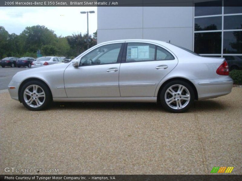 Brilliant Silver Metallic / Ash 2006 Mercedes-Benz E 350 Sedan