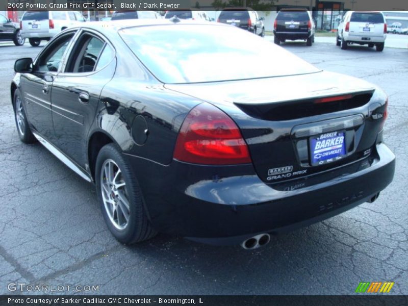 Black / Dark Pewter 2005 Pontiac Grand Prix GTP Sedan