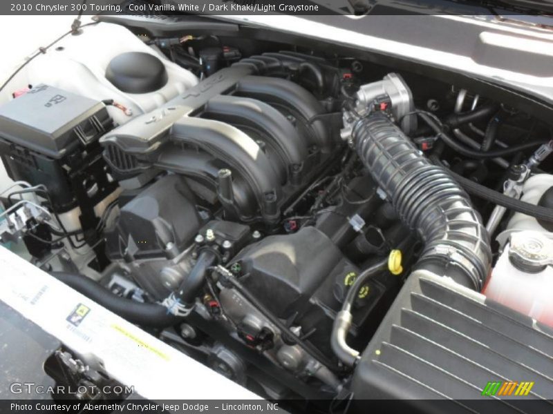 Cool Vanilla White / Dark Khaki/Light Graystone 2010 Chrysler 300 Touring