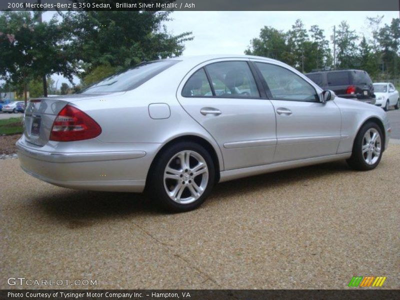 Brilliant Silver Metallic / Ash 2006 Mercedes-Benz E 350 Sedan