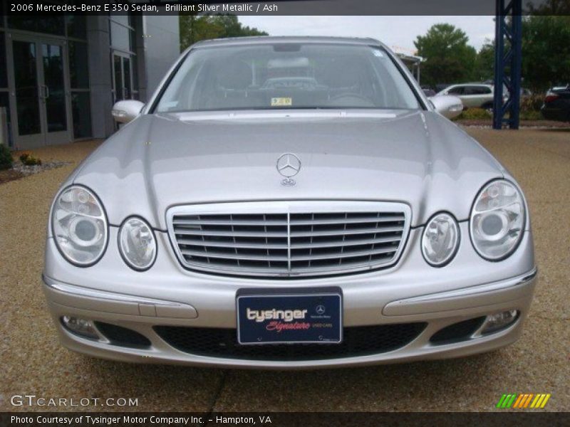 Brilliant Silver Metallic / Ash 2006 Mercedes-Benz E 350 Sedan
