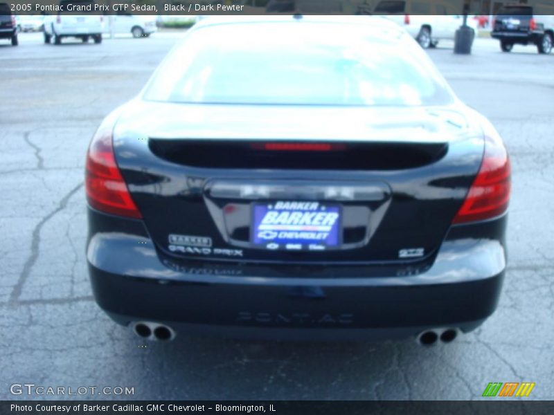 Black / Dark Pewter 2005 Pontiac Grand Prix GTP Sedan