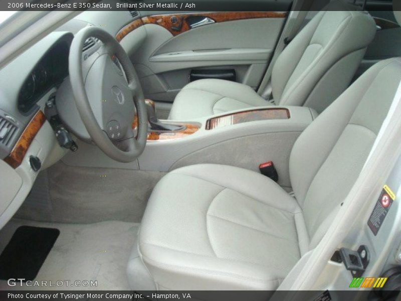 Brilliant Silver Metallic / Ash 2006 Mercedes-Benz E 350 Sedan