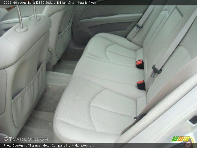 Brilliant Silver Metallic / Ash 2006 Mercedes-Benz E 350 Sedan