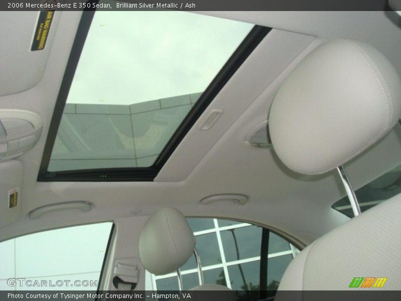 Brilliant Silver Metallic / Ash 2006 Mercedes-Benz E 350 Sedan