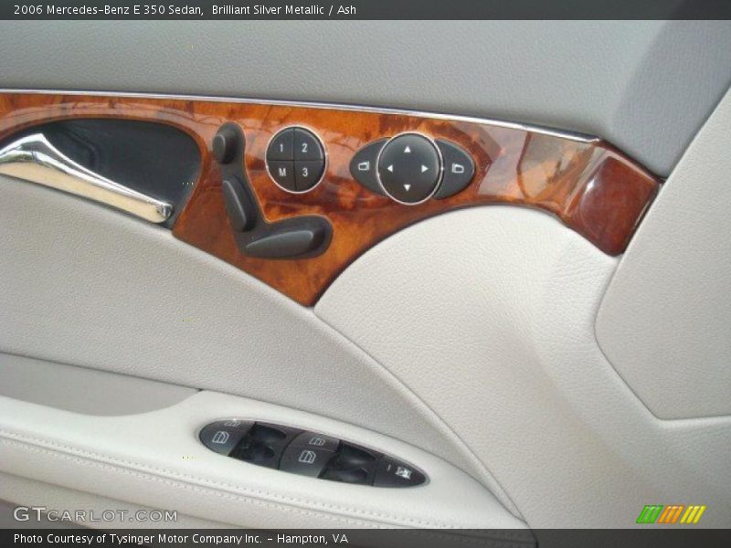 Brilliant Silver Metallic / Ash 2006 Mercedes-Benz E 350 Sedan