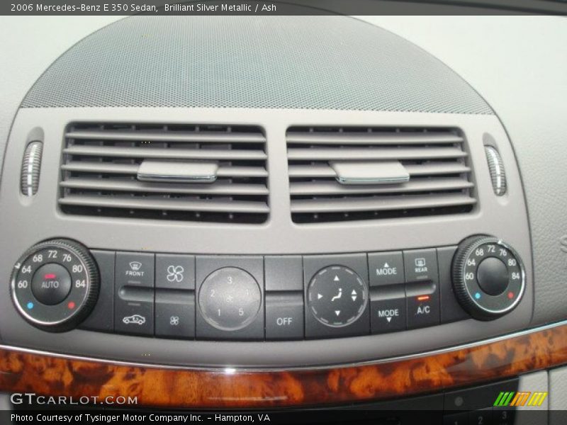 Brilliant Silver Metallic / Ash 2006 Mercedes-Benz E 350 Sedan
