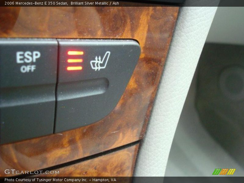 Brilliant Silver Metallic / Ash 2006 Mercedes-Benz E 350 Sedan