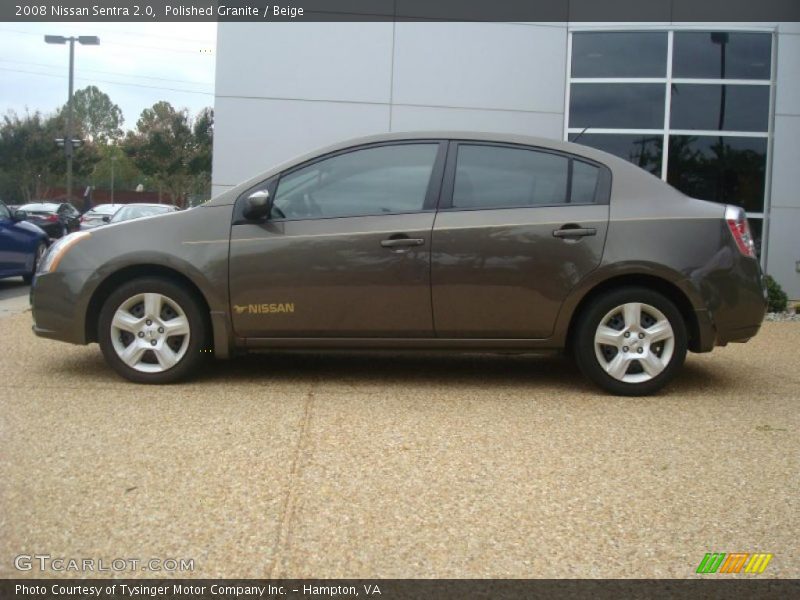 Polished Granite / Beige 2008 Nissan Sentra 2.0