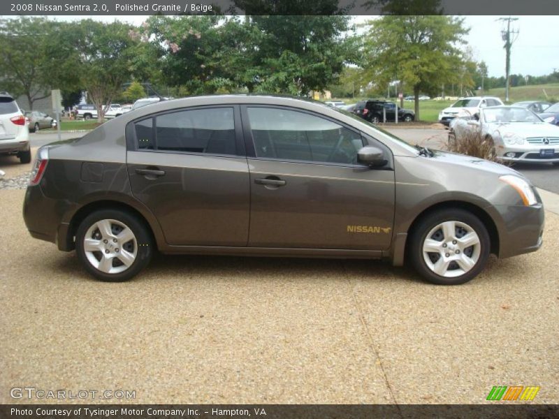 Polished Granite / Beige 2008 Nissan Sentra 2.0
