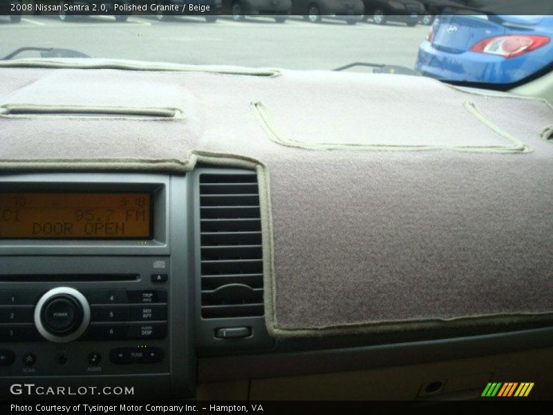Polished Granite / Beige 2008 Nissan Sentra 2.0
