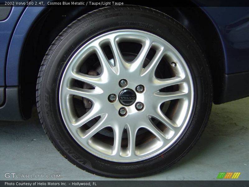 Cosmos Blue Metallic / Taupe/Light Taupe 2002 Volvo S60 2.4T