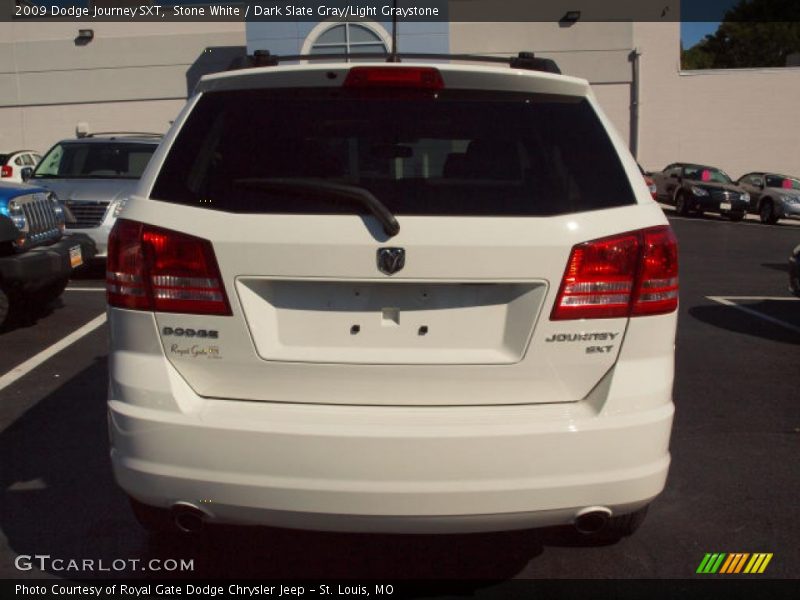 Stone White / Dark Slate Gray/Light Graystone 2009 Dodge Journey SXT