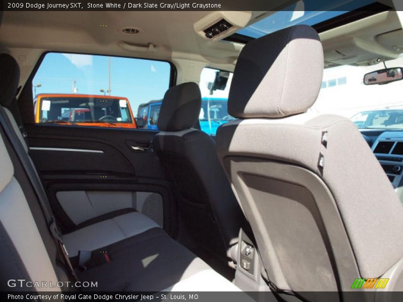 Stone White / Dark Slate Gray/Light Graystone 2009 Dodge Journey SXT