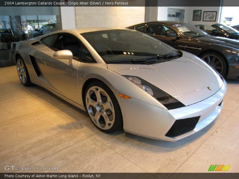 Grigio Altair (Silver) / Nero Perseus 2004 Lamborghini Gallardo Coupe