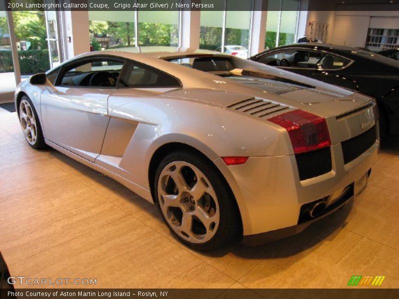 Grigio Altair (Silver) / Nero Perseus 2004 Lamborghini Gallardo Coupe